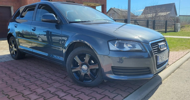 Audi A3 cena 21500 przebieg: 234500, rok produkcji 2009 z Kępno małe 191